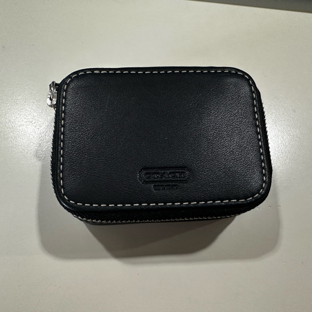 COACH zipper pill pouch